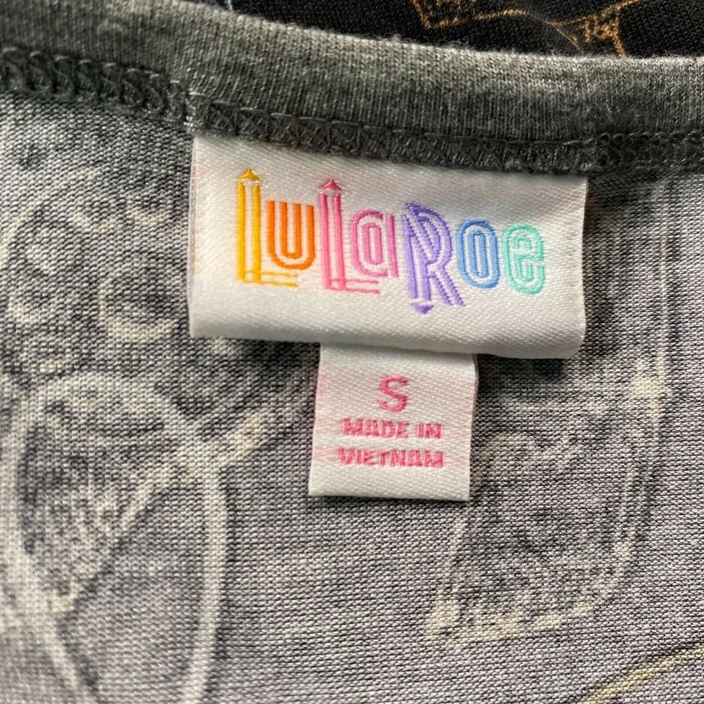 New Lularoe 3/4 Sleeve Raglan Shirt Blouse Top